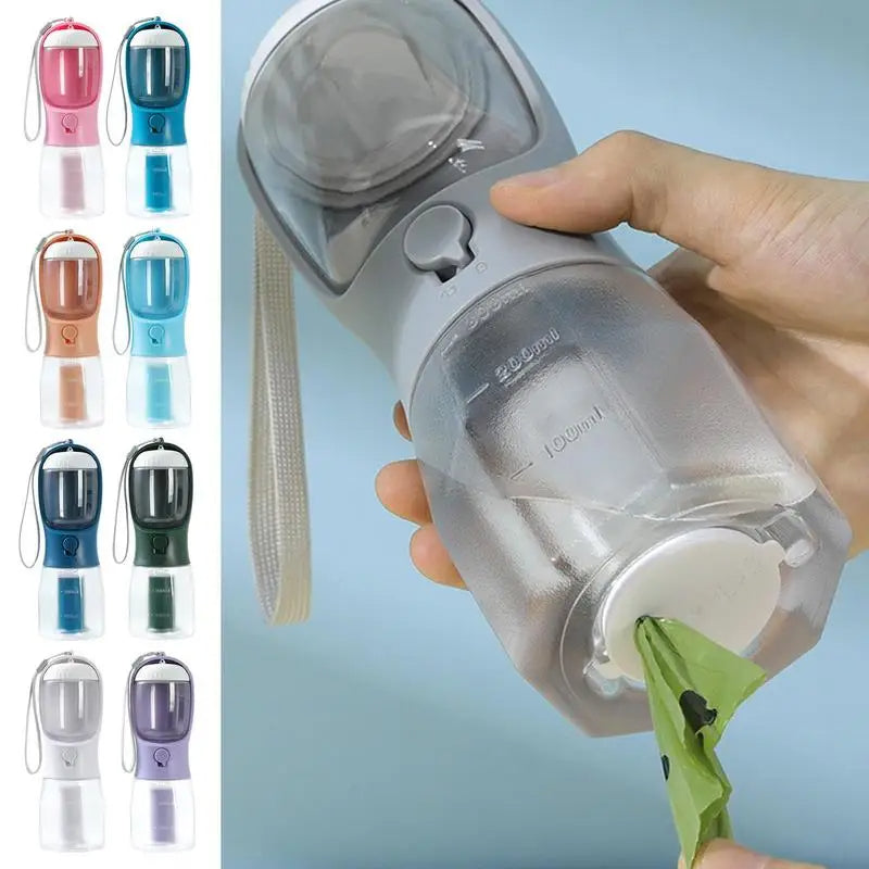 Pawsip 3-in-1 Travel Bottle