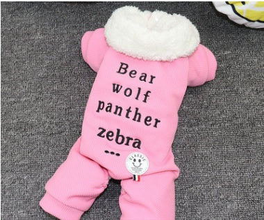 Cozy Paws Pet Jumpsuit