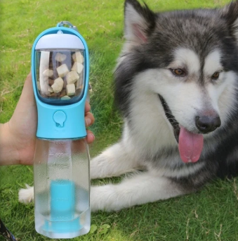 Pawsip 3-i-1 Reseflaska för hund