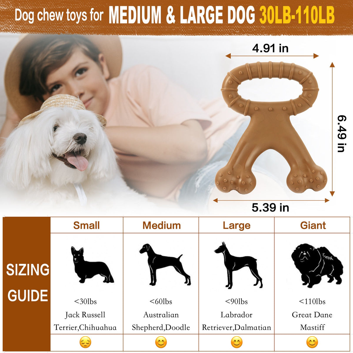 MolarGrip Dog Chew