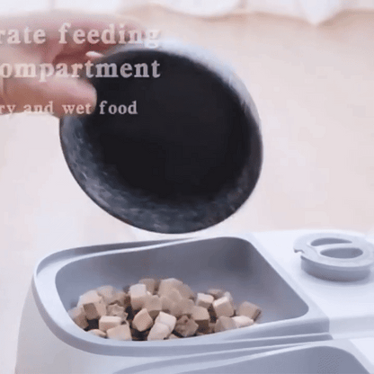 FoderTid™ – Automatisk foderautomat för katt & hund
