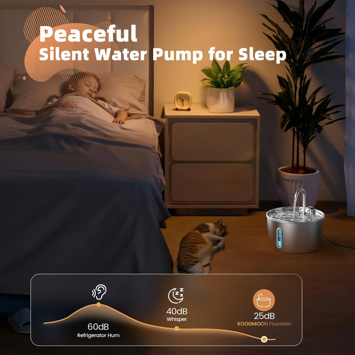 PurePaw – Vattenfontän för katt